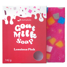Load image into Gallery viewer, Goat Milk Soap Luscious Pink