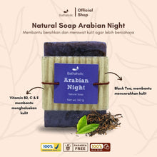 Load image into Gallery viewer, Bathaholic - Arabian Night Natural Soap 143gram