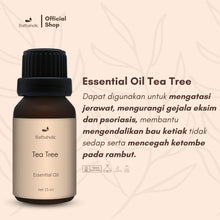 Load image into Gallery viewer, Bathaholic - Tea Tree Pure Essential Oil / Minyak Aromatherapy Pengharum Ruangan Anti Bakteri, Atasi Jerawat Segarkan Udara Alami