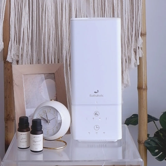 Bathaholic - Ultrasonic Scent Diffuser 3 Kapasitas 2 Liter USD 3 - Aromatherapy Pengharum Ruangan