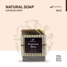 Load image into Gallery viewer, Bathaholic - Espresso Mint Natural Soap 143gram