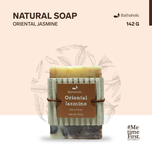 Bathaholic - Oriental Jasmine Natural Soap 143gram