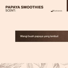 Load image into Gallery viewer, Bathaholic - Papaya Smoothies Natural Soap 143gram