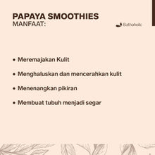 Load image into Gallery viewer, Bathaholic - Papaya Smoothies Natural Soap 143gram