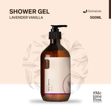 Load image into Gallery viewer, Bathaholic - Lavender Vanilla Shower Gel 500ml