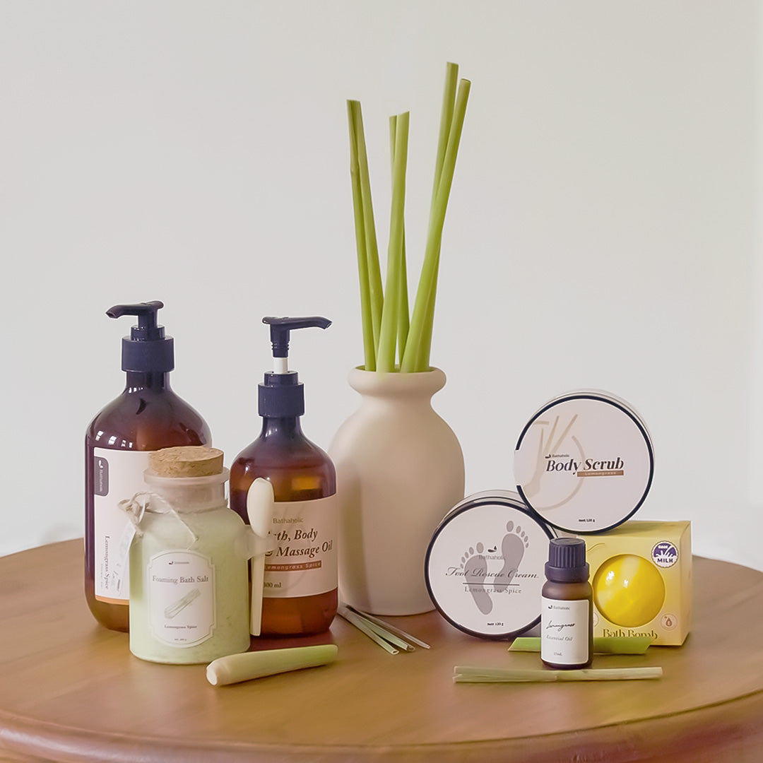 Lemongrass Collection Bathaholic: Energi Segar untuk Tubuh dan Pikiran