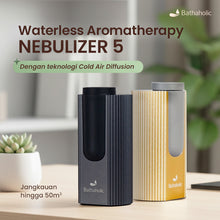 Load image into Gallery viewer, Bathaholic Nebulizer 5 Waterless Aromatherapy Diffuser Premium
