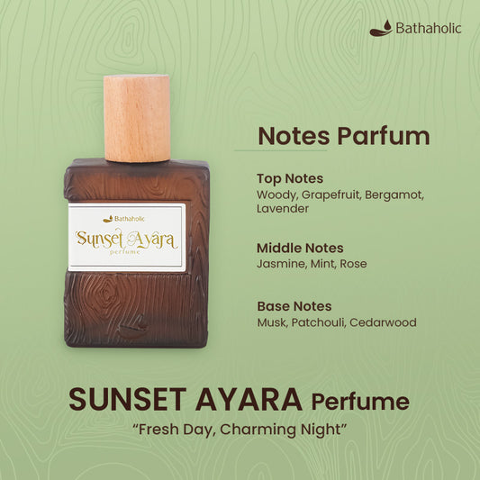 Bathaholic Sunset Ayara Parfum – Aroma Floral Sweet Lembut & Hangat