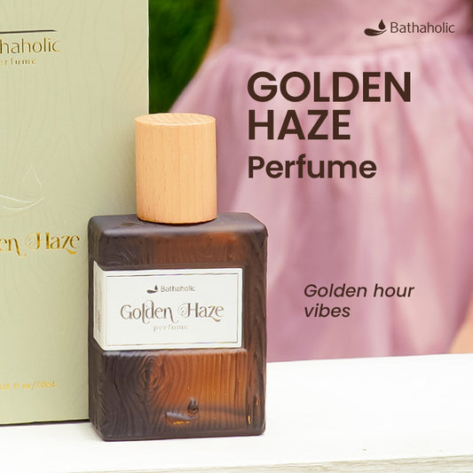 Bathaholic Golden Haze Parfum – Wangi Floral Sweet Warm, Soft Creamy & Elegant