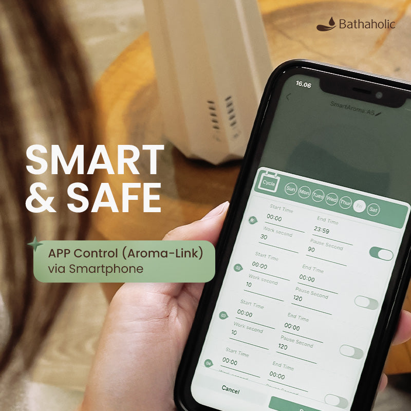Nebulizer 8 Smart Waterless Diffuser 120ml