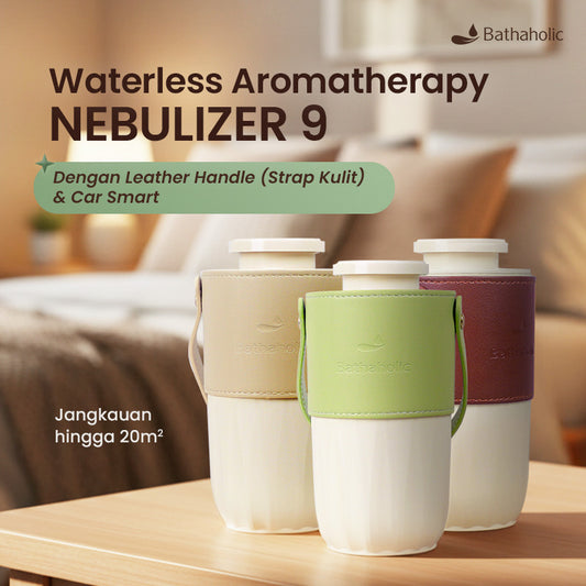 Bathaholic Nebulizer 9 Diffuser Waterless Car Smart Motion – Diffuser Tanpa Air Wireless Premium