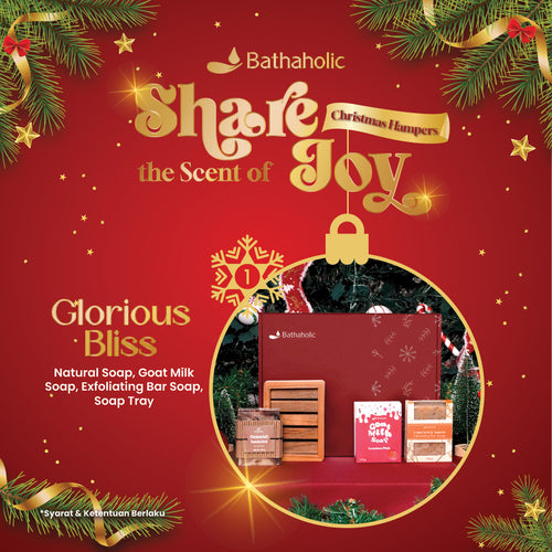 Bathaholic Glorious Bliss Paket Hampers Premium Edisi Natal