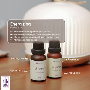 Bathaholic - Energizing Essential Oil / Minyak Aromatherapy Pengharum Ruangan