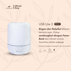 Diffuser Humidifier USB Lite 2 - bathaholic