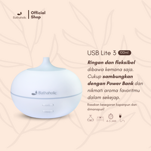 Bathaholic - Diffuser Humidifier USB Lite 3