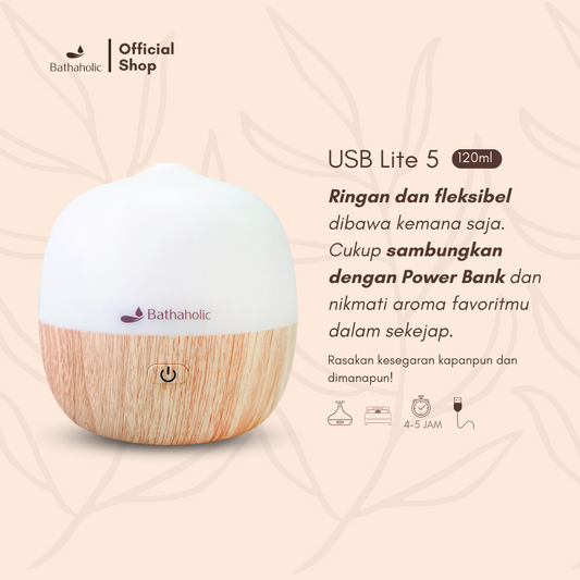 Bathaholic - Diffuser Humidifier USB Lite 5
