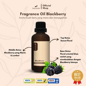 Bathaholic - Blackberry Fragrance Oil / Minyak Aromatherapy Pengharum Ruangan Refill Car Fragrance
