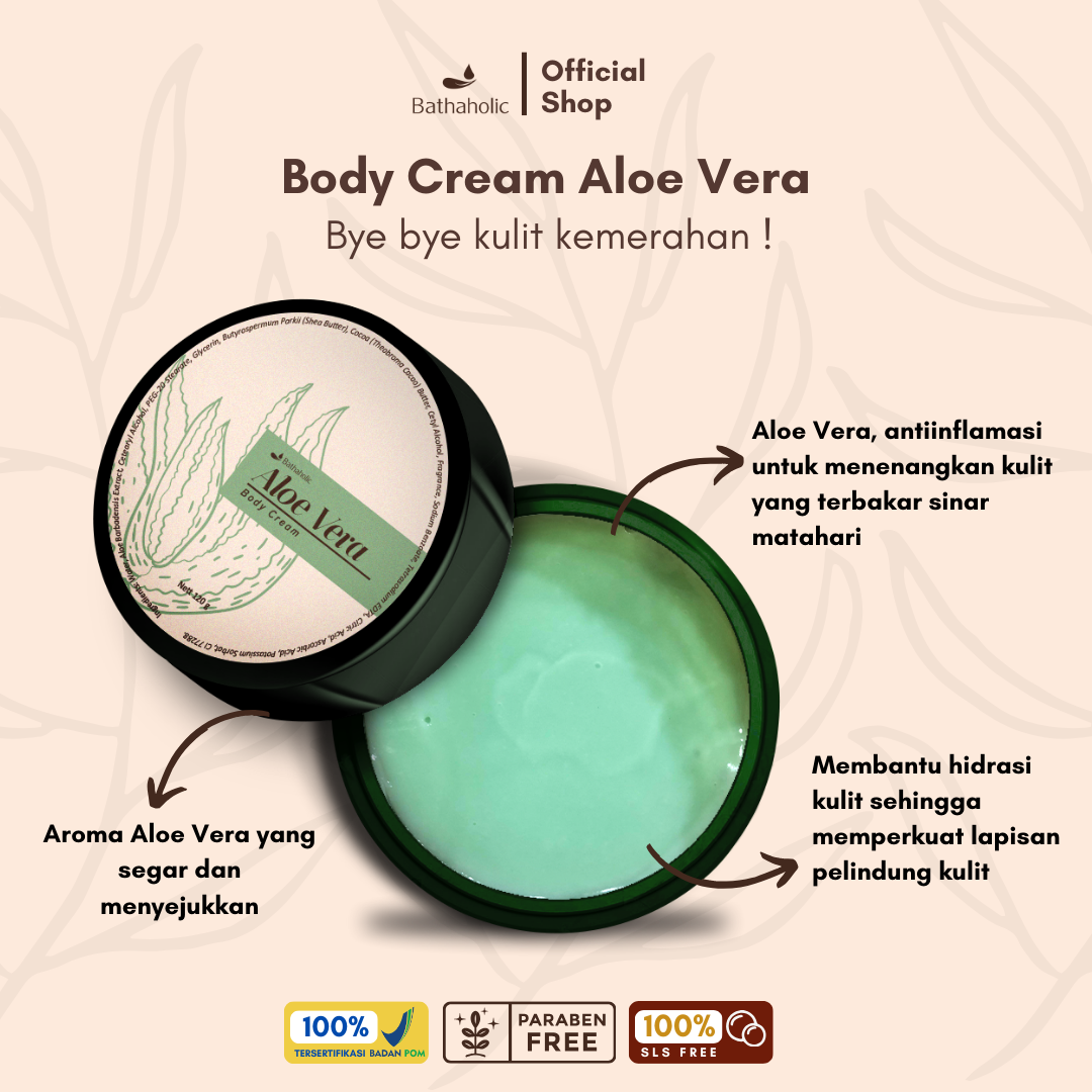 Aloe Vera Body Cream 120gr