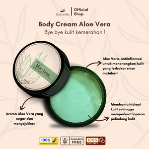 Bathaholic - Aloe Vera Body Cream 120gr