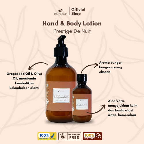 Bathaholic - Hand & Body Lotion  Prestige de Nuit