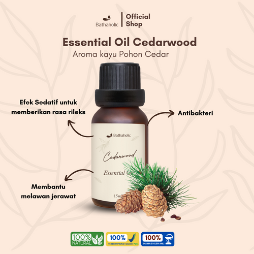 Bathaholic - Cedarwood Essential Oil
