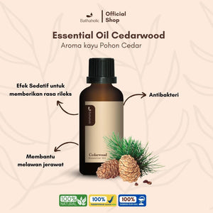 Bathaholic - Cedarwood Essential Oil