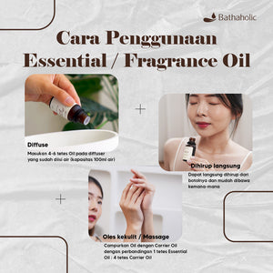 Bathaholic - Clary Sage Essential Oil Pure Essential Oil / Minyak Aromatherapy Pengharum Ruangan