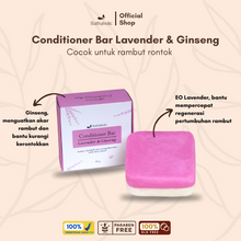 Load image into Gallery viewer, Bathaholic - Lavender &amp; Ginseng Conditioner Bar