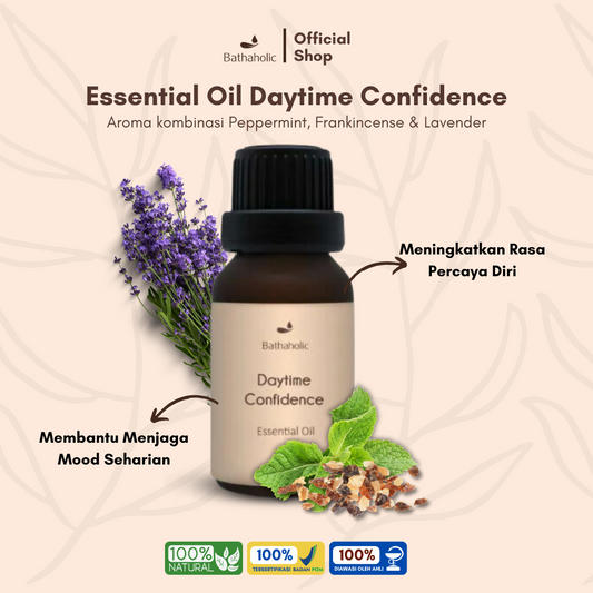 Bathaholic - Daytime Confidence Essential Oil / Aromatherapy Pengharum Ruangan untuk Meningkatkan Mood