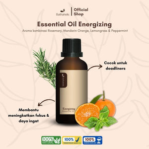 Bathaholic - Energizing Essential Oil