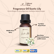 Load image into Gallery viewer, Bathaholic - Exotic Lily Fragrance Oil / Minyak Diffuser Oil Aromatherapy Pengharum Ruangan