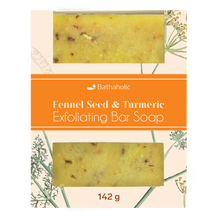Load image into Gallery viewer, Fennel Seed &amp; Turmeric Exfoliating Bar Soap