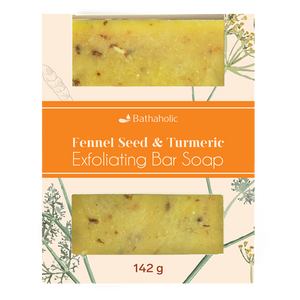 Fennel Seed & Turmeric Exfoliating Bar Soap