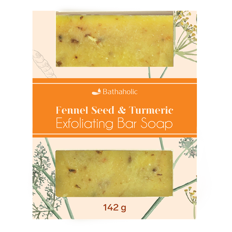 Fennel Seed & Turmeric Exfoliating Bar Soap