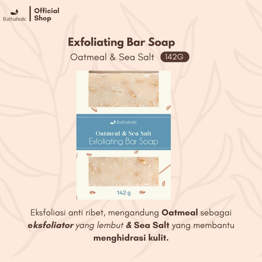 Oatmeal & Sea Salt Exfoliating Bar Soap