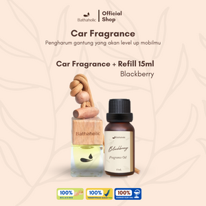 Bathaholic - Car Fragrance Aromatherapy Pewangi Mobil, Pengharum Mobil, Parfum Mobil
