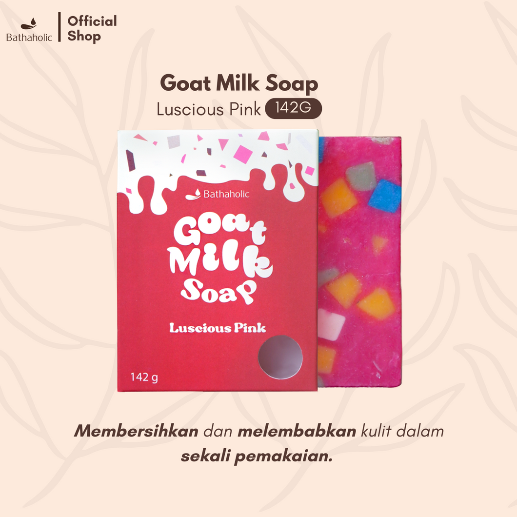 Goat Milk Soap Luscious Pink