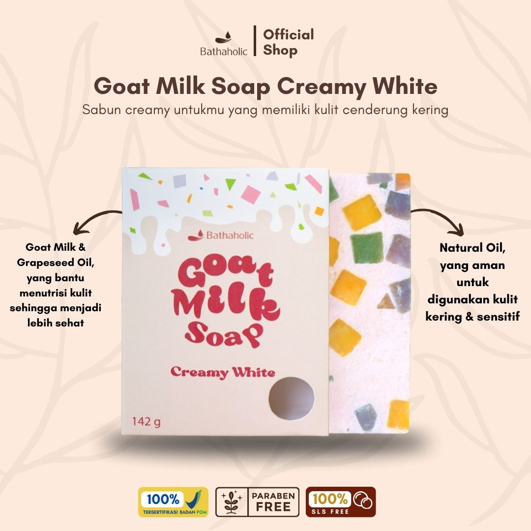 Goat Milk Soap Creamy White