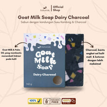 Load image into Gallery viewer, Goat Milk Soap Dairy Charcoal
