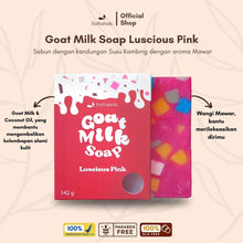Load image into Gallery viewer, Goat Milk Soap Luscious Pink