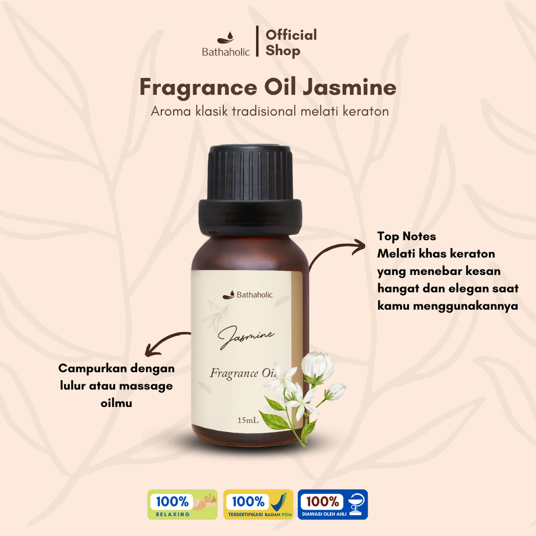 Bathaholic - Jasmine Fragrance Oil