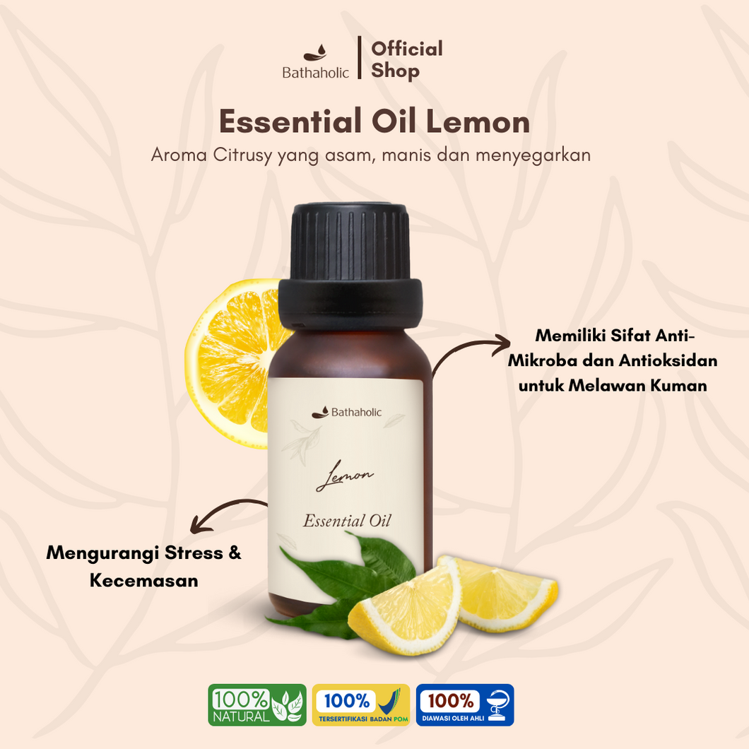 Bathaholic - Lemon Essential Oil