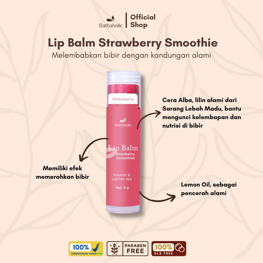 Strawberry Smoothies Lip Balm