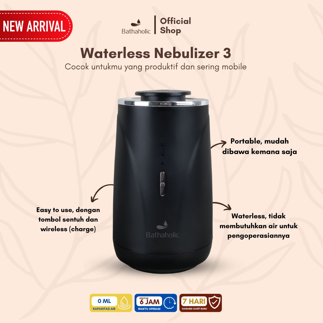 Nebulizer 3 Waterless Portable Diffuser