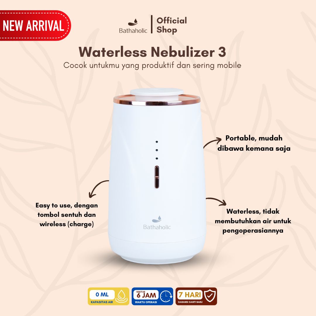 Nebulizer 3 Waterless Portable Diffuser