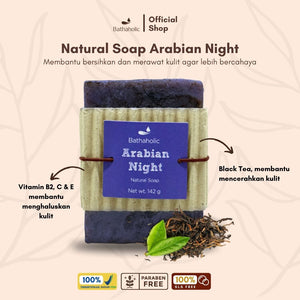 Bathaholic - Arabian Night Natural Soap 143gram