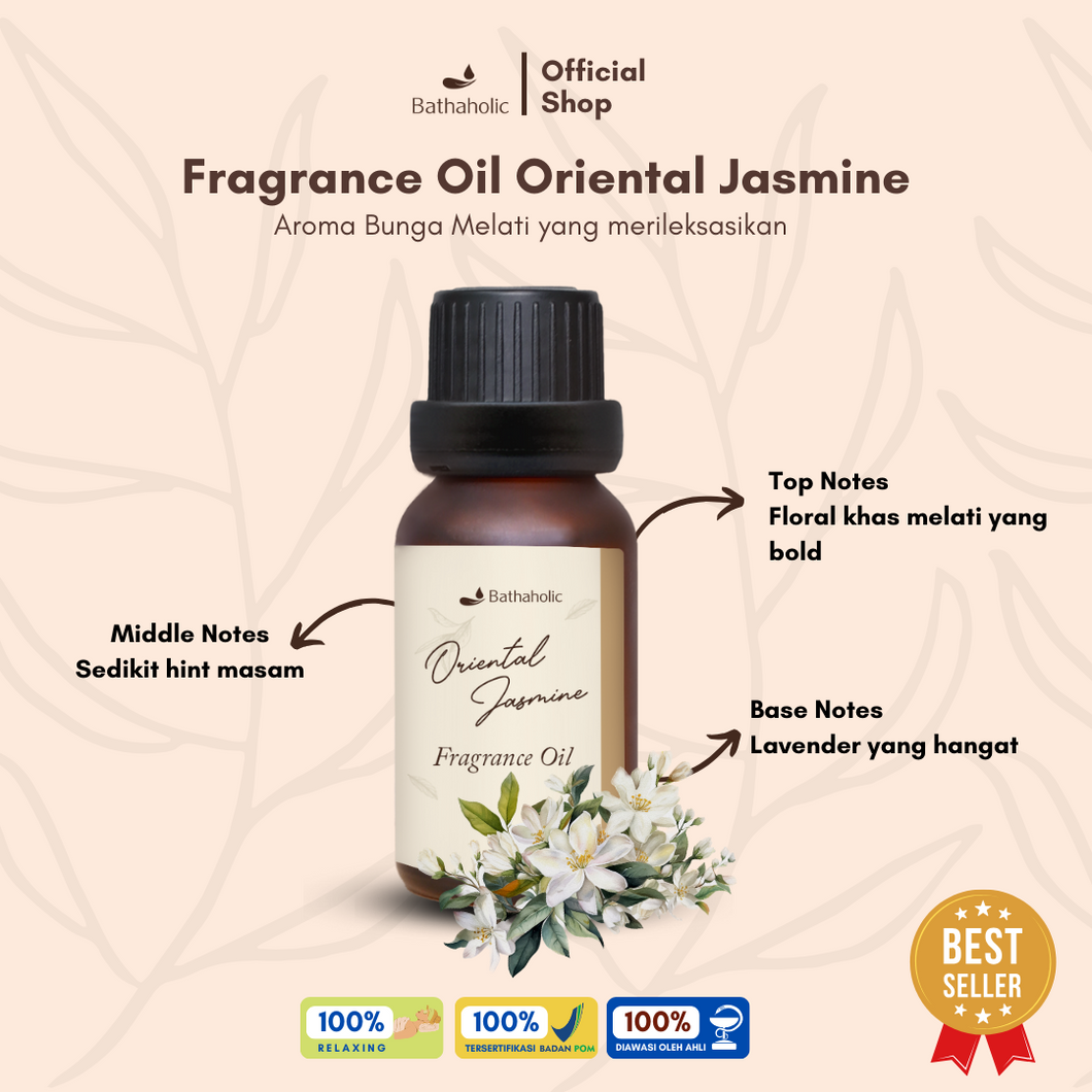 Bathaholic - Oriental Jasmine Fragrance Oil