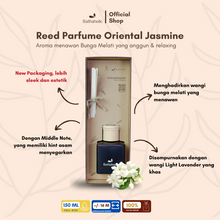 Load image into Gallery viewer, Bathaholic - Reed Diffuser Oriental Jasmine 150ml Best Collection - Pengharum Ruangan Aromatherapy