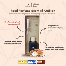 Load image into Gallery viewer, Bathaholic - Reed Diffuser Scent of Arabia 150ml Best Collection - Pengharum Ruangan Aromatherapy