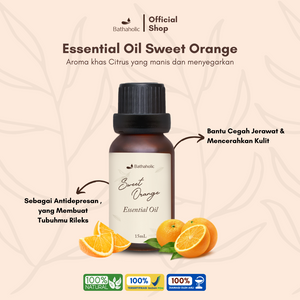 Bathaholic - Sweet Orange Essential Oil